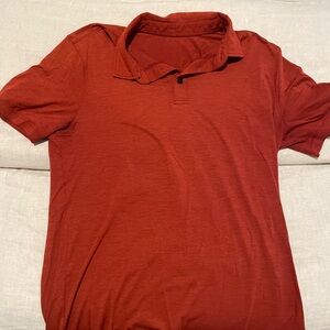 lululemon athletica Brick Red Polo Shirt